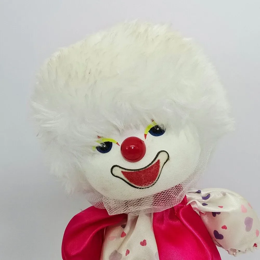 Vintage Taiwan Musical Moving Clown Figurine Decor